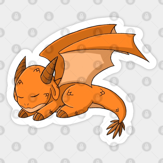 Baby Dragon Sticker by Firestorm Fox